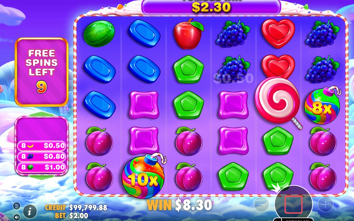 Free spins under en vinstkedja med multiplikatorer