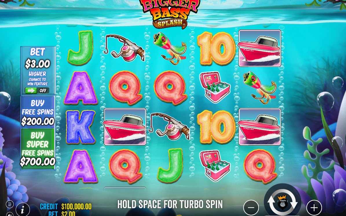 Bigger Bass Splash