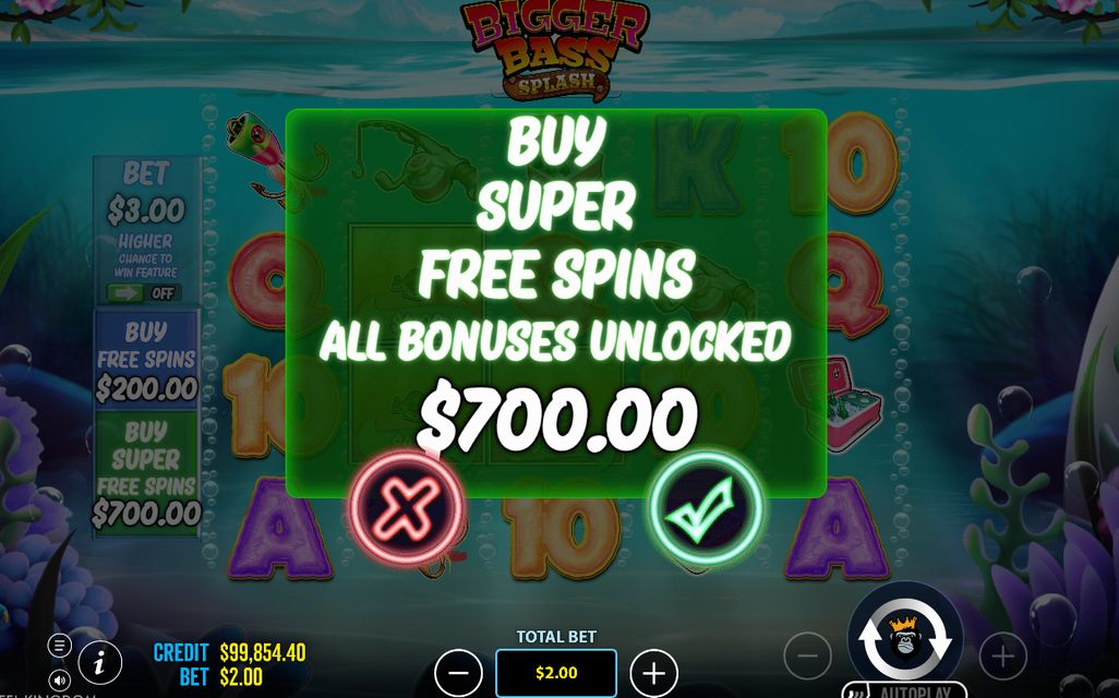 WILD Money Collect när fiskaren samlar värden